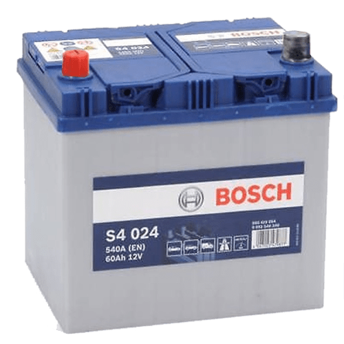 BOSCH Battery Bosch - 55D23L (S4050) Left Terminal 12V 60AH JIS Car Battery - App