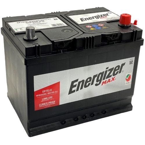 ENERGIZER Battery Energizer - 80D26L Left Terminal 12V JIS 70AH Car Battery - App