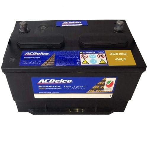 AC DELCO Battery AC Delco - 55B24S (NS60) 12V JIS 45AH Car Battery - App