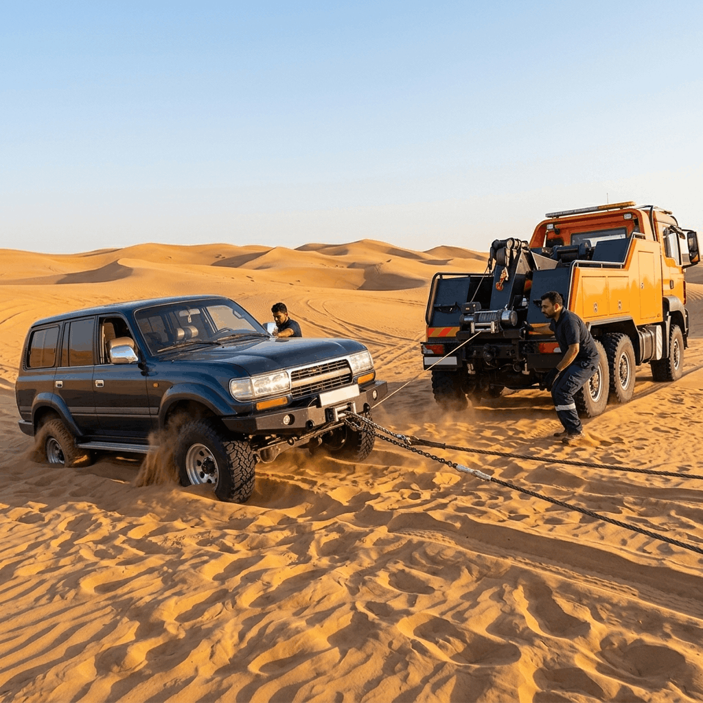 Breakdown recovery service Dubai